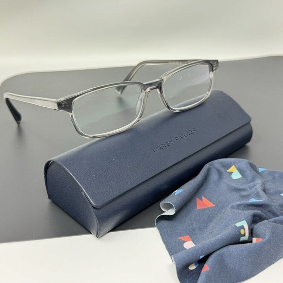 Warby Parker Mitchell 512 Eyeglasses Frame 54[]17 145 Smoke Gray